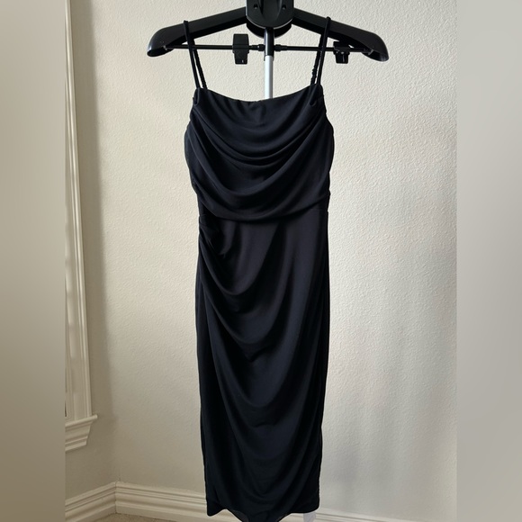 Women's Party Bodycon Dresses Sexy Spaghetti Strap Midi Dtess - Picture 4 of 8